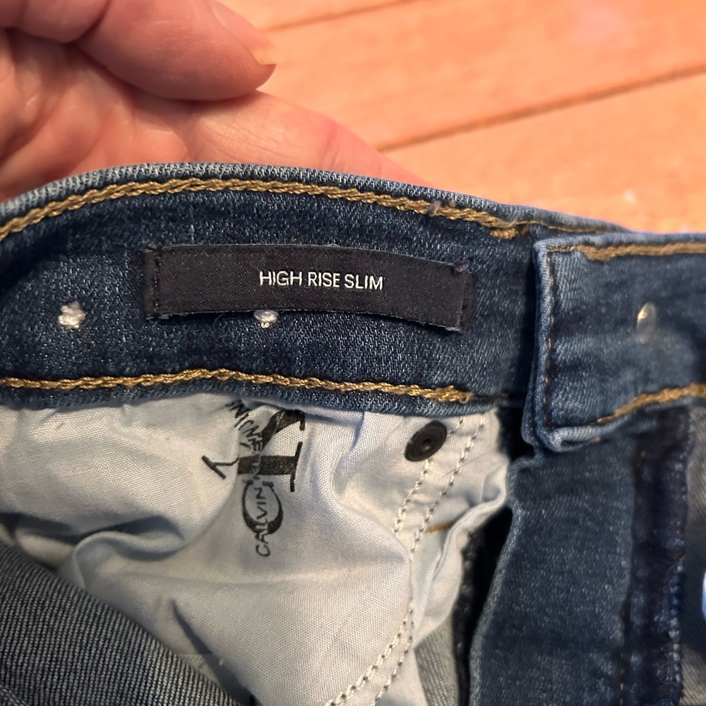 LNC Calvin Klein High Rise Slim Jeans - Picture 4 of 15